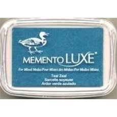 ML-000-602 Memento De Luxe Inkpad "Teal Zeal"