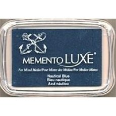 ML-000-607 Memento De Luxe Inkpad "Nautical Blue"