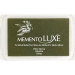ML-000-708 Memento De Luxe Inkpad "Olive Grove"