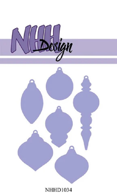 NHHD1034 Dies NHH Design - "Small Christmas Balls"