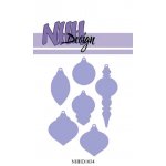 NHHD1034 Dies NHH Design - "Small Christmas Balls"