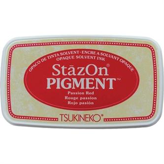 SZ-PIG-021 StazOn Pigment inkpad "Passion Red"