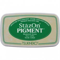 SZ-PIG-051 StazOn Pigment inkpad "Shamrock Green"