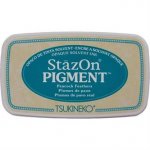 SZ-PIG-062 StazOn Pigment inkpad "Peacock Feathers"