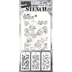 TH-MST054 SA / TIM HOLTZ MINI STENCIL SET #54