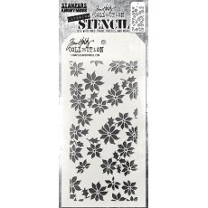 TH-S163 SA / TIM HOLTZ LAYERED STENCIL “Tiny Poinsettia”