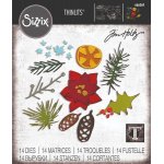 666069 Sizzix • Sizzix Thinlits Die Set "Mondern Festive" by Tim Holtz