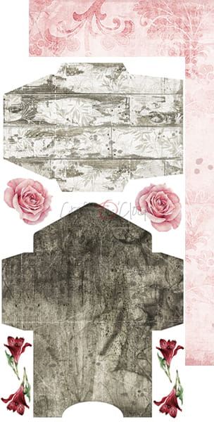 CC-C51-VL-12 VINTAGE LOVE - JUNK JOURNAL