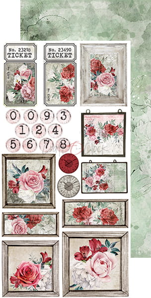 CC-C51-VL-12 VINTAGE LOVE - JUNK JOURNAL