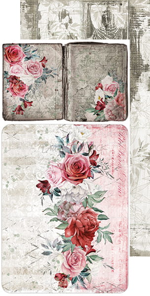 CC-C51-VL-12 VINTAGE LOVE - JUNK JOURNAL