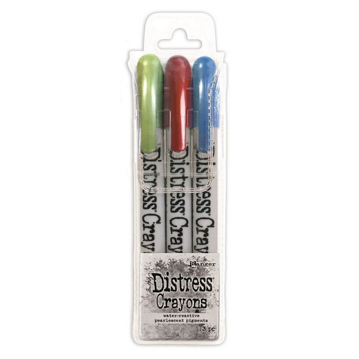 TSCK81173 Ranger • Distress Pearl Crayons Holiday Set 3