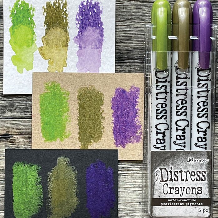 TSHK77466 Ranger • Distress Pearlescent Crayons Halloween Set 2