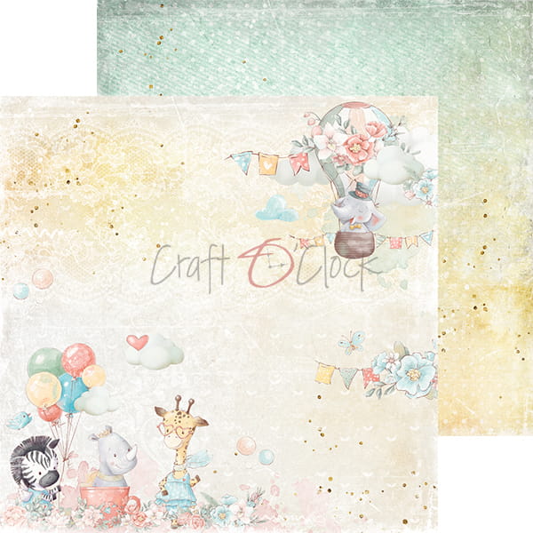 CC-C50-SFS-08 SAFARI FRIENDS papers 15,25X15,25CM