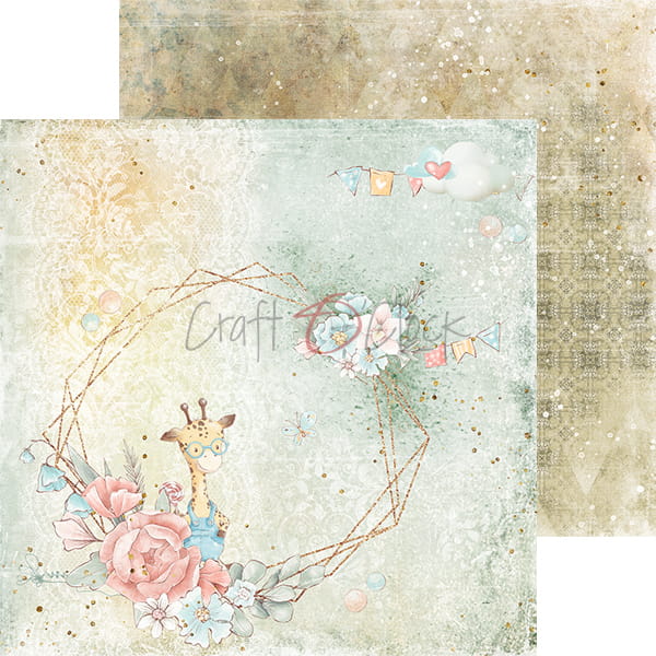 CC-C50-SFS-08 SAFARI FRIENDS papers 15,25X15,25CM