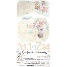 CC-C50-SFS-12 SAFARI FRIENDS - JUNK JOURNAL 