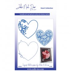 JND067 John Next Door Heart Collection - Honesty Heart (4pcs)