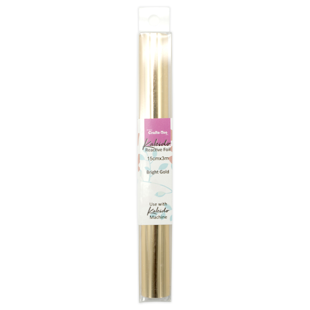 CTFR001 Crafts Too Kaleido Reactive Foil - bright gold