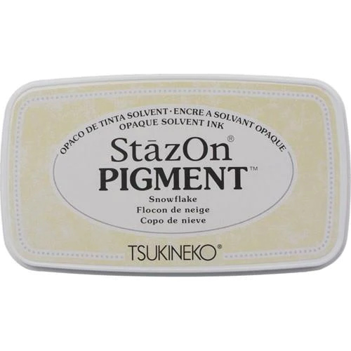 SZ-PIG-001 StazOn Pigment inkpad "Snowflake"