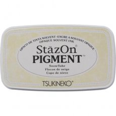 SZ-PIG-001 StazOn Pigment inkpad "Snowflake" 