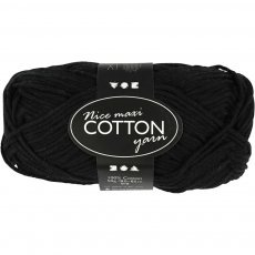 421319  Cotton Yarn - black