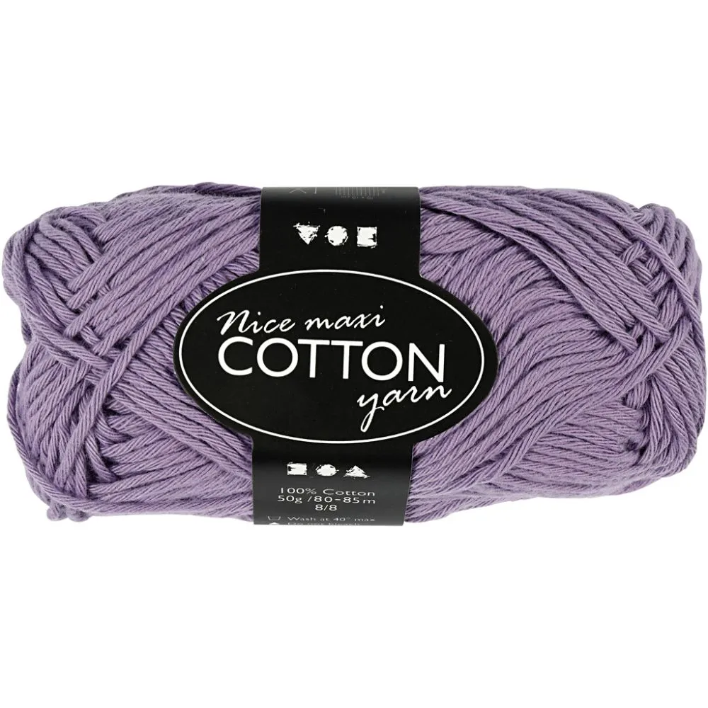 421321 Cotton Yarn - purple