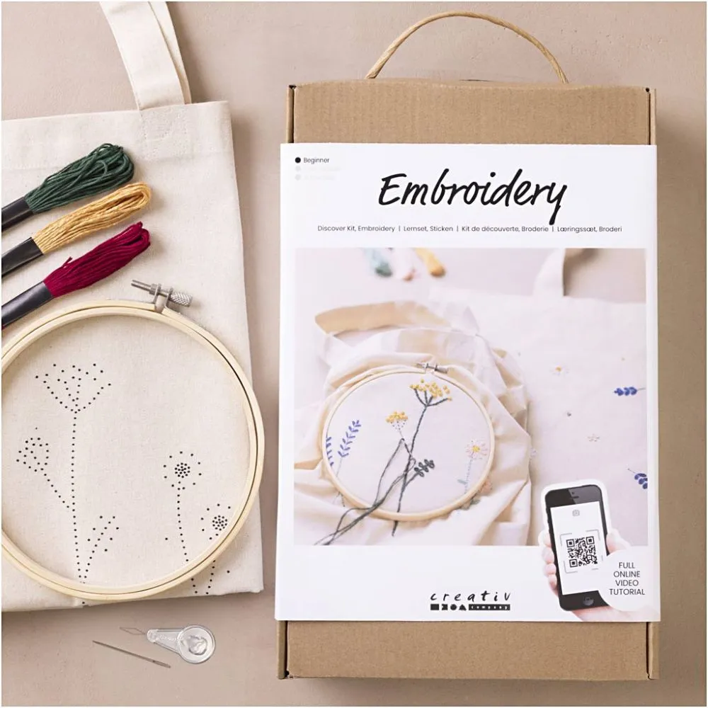 970851 Starter Craft Kit Embroidery