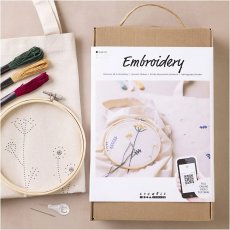 970851  Starter Craft Kit Embroidery