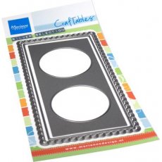 CR1613 Metal Die Marianne Design - Craftable -  Mini slimline 2 circles