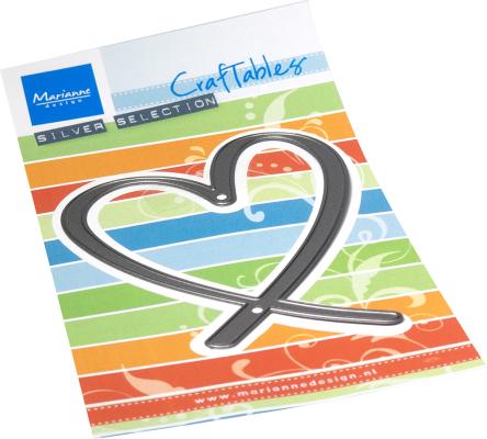 CR1614 Metal Die Marianne Design - Craftable - OPEN HEART