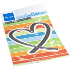 CR1614 Metal Die Marianne Design - Craftable -  OPEN HEART