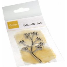 CS1117 Clear Stamps Border - SILHOUETTE ART VIBURNUM