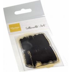 CS1122 Clear Stamps Border - SILHOUETTE ART RECTANGLE