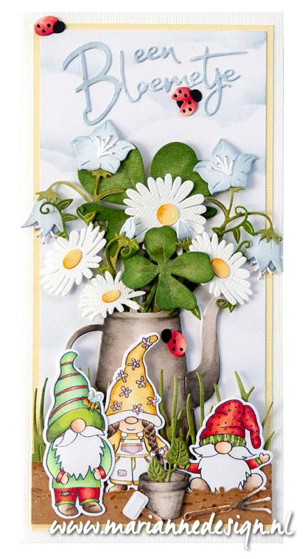 LR0790 Metal Die Marianne Design - Creatable - Daisies