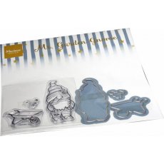 CS1125 Mr. Garden Gnome STAMP & DIE SET