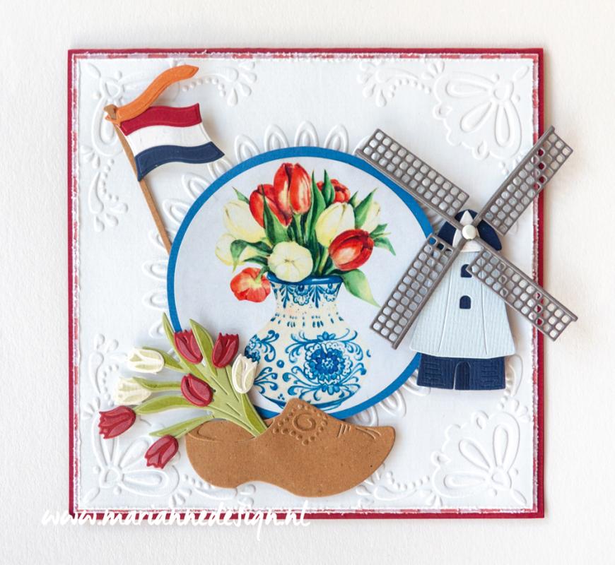 DF3457 Design Folder - Marianne Design - Dutch Tile