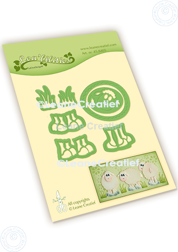 45.8405 Metal Die Leane Creatief - Sheep