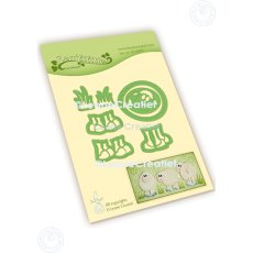 45.8405 Metal Die Leane Creatief - Sheep
