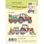 55.8283 Leane Creatief Acrylic Stamp - combi clear stamp Tractor