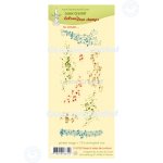 55.8320 Leane Creatief Acrylic Stamp - combi clear stamp Musical notes decorations