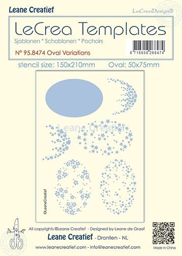95.8474 Mask - Leane Creatief - Stencil Oval variations