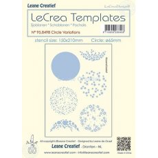 95.8498 Mask - Leane Creatief - Stencil Cicle variations