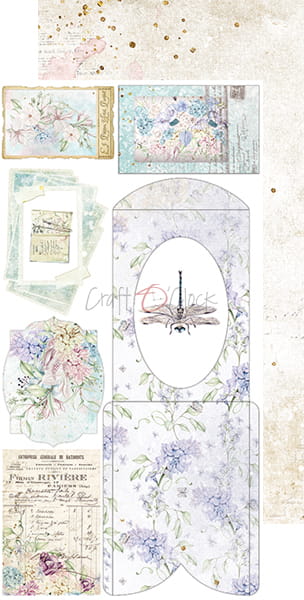 CC-F27-SCH-12 SPRING CHARM - JUNK JOURNAL