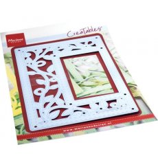 LR0788 Metal Die Marianne Design - Creatable -Rectangle leaves