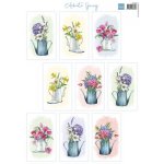 VK9600  A4 one side paper -Marianne Design - CELEBRATE SPRING