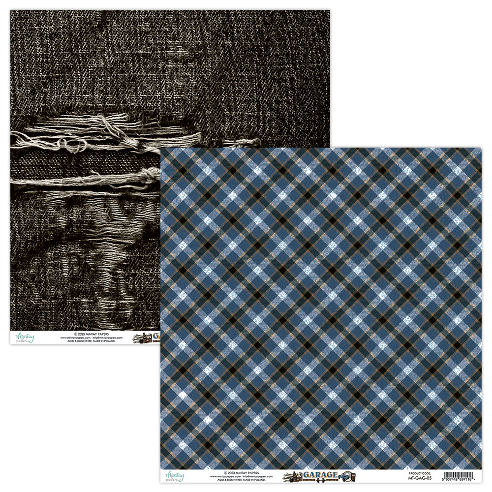 MT-GAG-08 Garage - MINTAY pad of paper 15.2x15.2cm