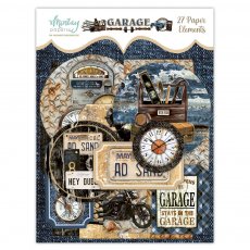 MT-GAG-LSCE Garage - Paper Envelopes and Tags - MINTAY MINTAY  - die cuts