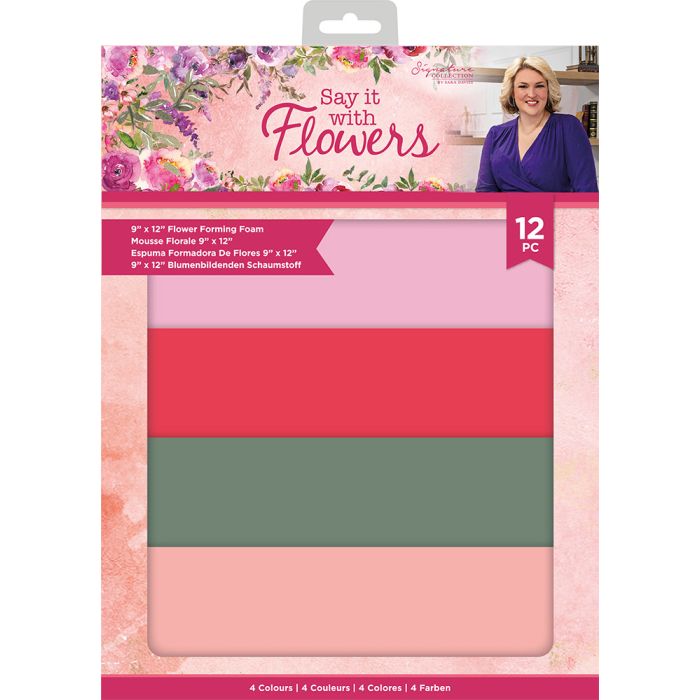 S-SIWF-FOAM-FLFO Sara Signature Say It With Flowers - 9"x12" Flower Forming Foam Pack