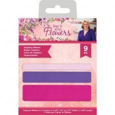 S-SIWF-ORIB Sara Signature Say It With Flowers - Organza Ribbon
