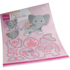 COL1521 Metal Die Marianne Design - Collectable -  Eline's Baby elephant