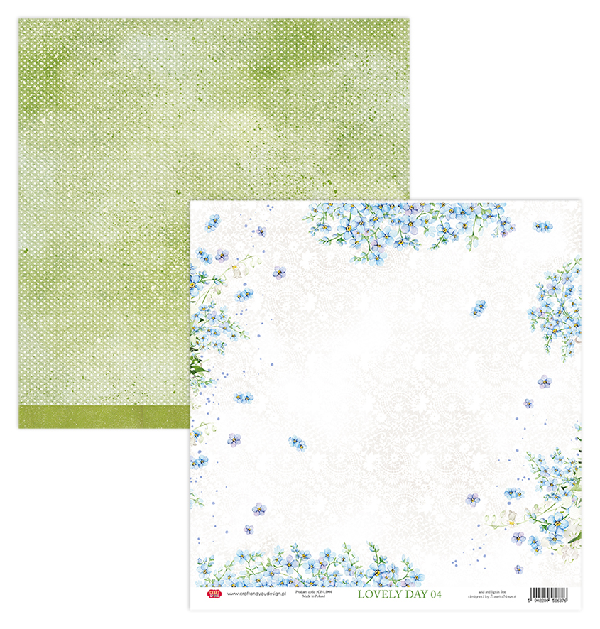 CPB-LD15 Block 15x15 Craft&You Design - Lovely Day